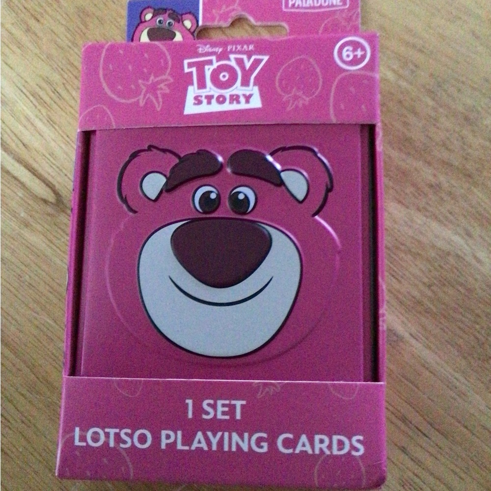Disney Toy Story Lotso Playing Cards - Pink